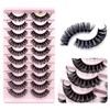 CB 20 Pairs/ 2 Styles DD Curl Strip Lashes Fluffy