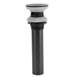 Bathroom Basin Sink Drain Brass Stainless Steel Pop Up Draining Stopper Kitchen Accessories With Overflow Hole