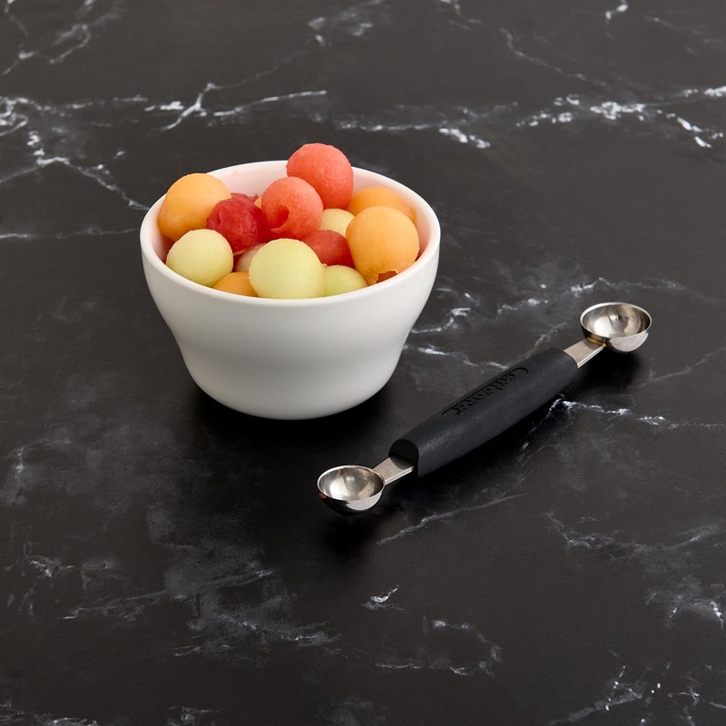 CatCora Melon Baller, Professional 18/8 Stainless Steel Dual Blades 22/30-MillimeterFor