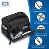 PEDEA Large Black Guard DSLR Camera Case with Screen Protector