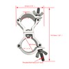 1-1/2" Truss Dual Swivel Coupler Clamp Stage DJ Lighting Clamps