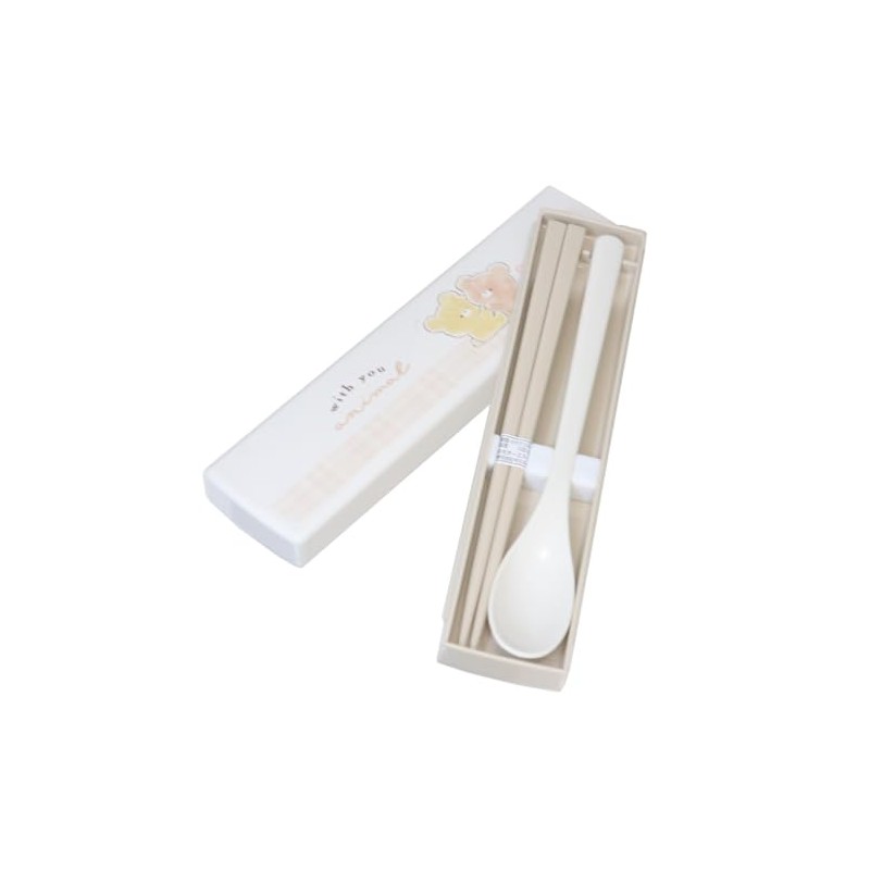 Kamio Japan 224203 Flatware Set, Twin Set, Sliding Type, With