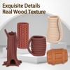 FXAAGFH 30% Real Wood Fiber 3D Printer Filament Bundle, 3