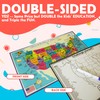Tot Talk North America Map Kids Placemat Educational Placemat Reusable