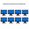 iPoster 9" QUAD SPLIT MONITOR SCREEN 2X REAR VIEW BACK