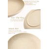 YUNSHENGFANGDM Lightweight Wheat Straw Plates, Unbreakable Deep Dinner Plates Reusable