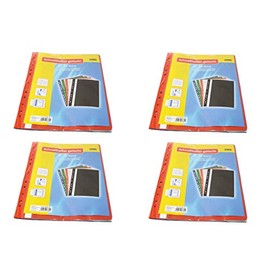 Idena 307862 File Folder A4 Perforated Plastic (40 Staplers)