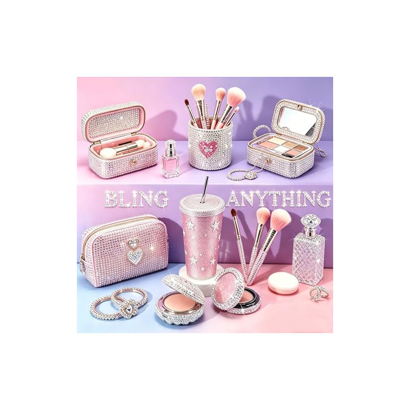 40,000 Piece Bedazzling Kit with Rhinestones and Tools
