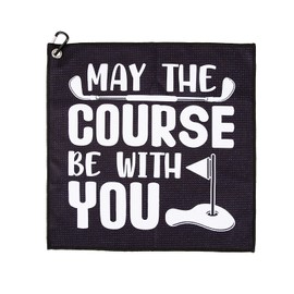 Golf Towels,Funny Golf Towel,Valentines Day Gift for Him,Golf Towels for Golf Bags for Men,Funny Golf Gifts for Men,Golf Towels for Men,Gifts for Golfers Husband Boyfriend Dad Him (Black #4)