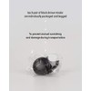 30 PCS Kitchen Cabinet Knobs, 1-1/5 Inch Dresser Knobs, Black