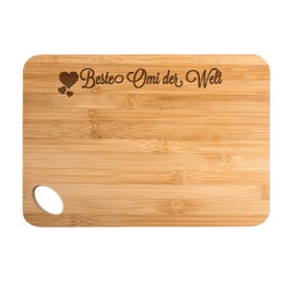 Mr. & Mrs. Panda Bamboo Chopping Board Grandma Gift Best Grandchild Heart Love In Love Thank You Birthday Best Thank You