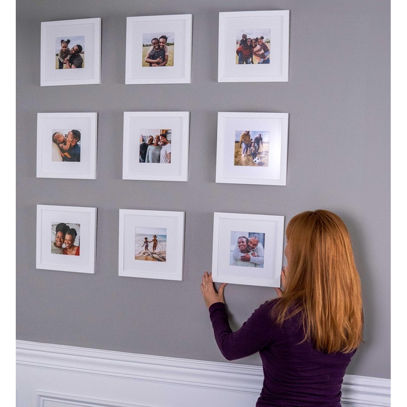 Poster Palooza 20x30 Frame White Solid Pine Wood Picture Frame