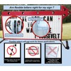 Marquee Letters for Portable Road Signs - 8 Inch Black