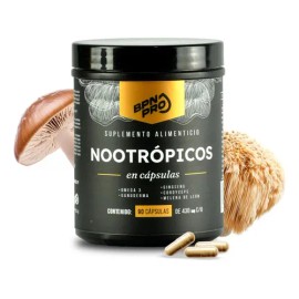 Nootrópicos BPN PRO con Melena de León y Omega 3 | Suplemento para Concentración, Enfoque y Memoria | Cápsulas con Ácidos Grasos Esenciales y Extractos Naturales | Potencia tu Rendimiento Menta