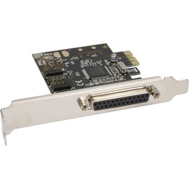 INLINE Schnittstellenkarte 1x 25-pol parallel + 2x 9-pol seriell PCIe PCI-Express Moschip MCS9901CV-CC