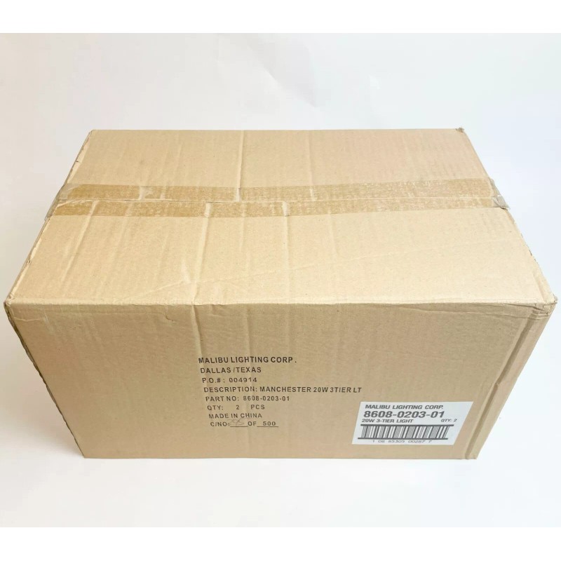 Malibu 2 PACK - Malibu Proscapes 20W 3-Tier Landscape Light