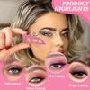 LAKJUOZ Eyeliner Schablone Lidschatten Applikator Schablone 3 Stück Lidschatten-Werkzeuge Augen-Make-Up-Hilfe