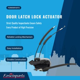 Forwinparts 825011KA0A Door Latch Lock Actuator for 2011 2012 2013 2014 2015 2016 2017 Nissan Juke 1.6L L4 Rear Left Driver Side 825011KA2A