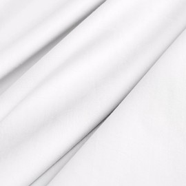 Christy 200TC Organic Single Fitted Sheet | Classic White | 100% Certified Organic Cotton Bedding | Super Soft and Smooth Bed Linen