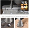 NIYATA 4Pcs Countersink Bit Set for Steel, Metal, Wood, Plastic,