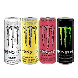 24 cans of Monster Ultra + Citra + Pipe + Green, 6 cans each (31250570) / 몬스터 울트라+시트라+파이프+그린 6캔씩 24캔 (31250570)