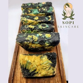 Radiant Harmony Probiotic Goat Milk Soap. Body Wash Sensitive Organic Avocado