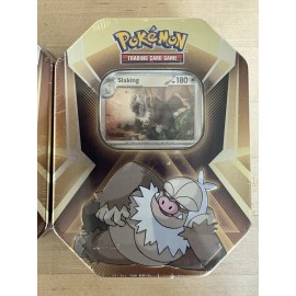 Lot Of 2 Factory Sealed Pokémon TCG - Slaking - Collectors Tins