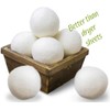 Premium Quality Upgraded 2024 Dryer Balls XL 6 Pack Lasts