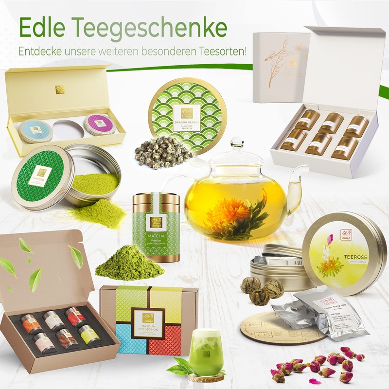 Tea Uniqo - Vanilla Matcha Tea Powder - Ideal for