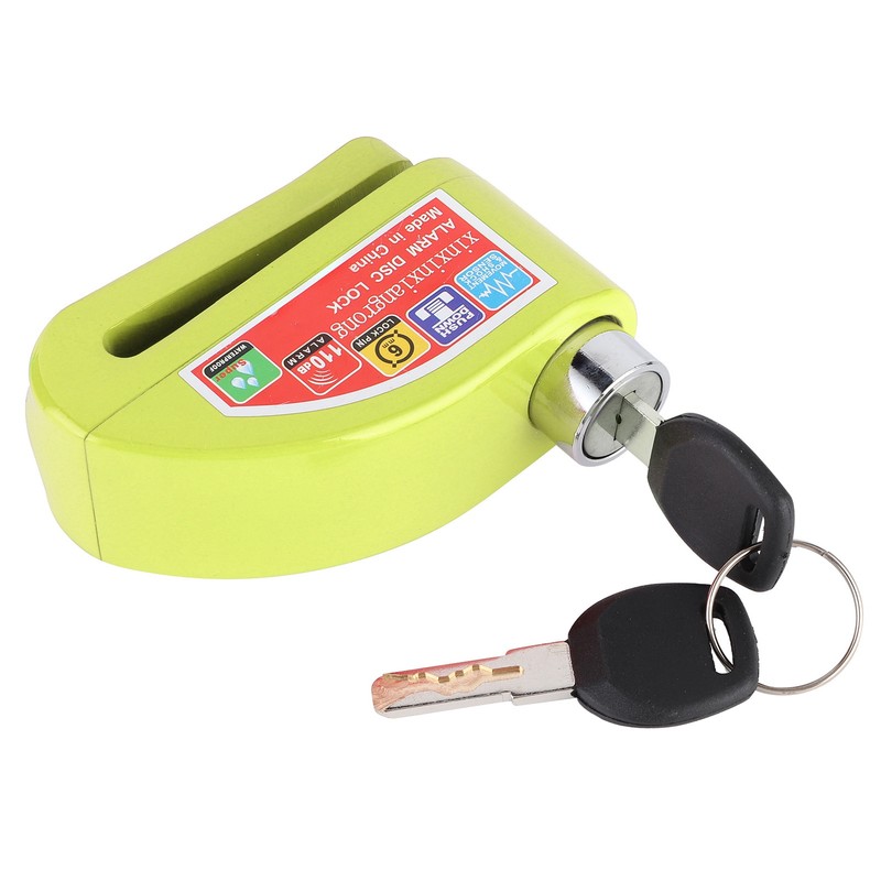 Waterproof Disc Brake Lock Kit 110dB Anti Theft Security Alarm