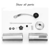 Manual Coffee Grinder Conical Ceramic Burr Mill Portable Stainless Steel