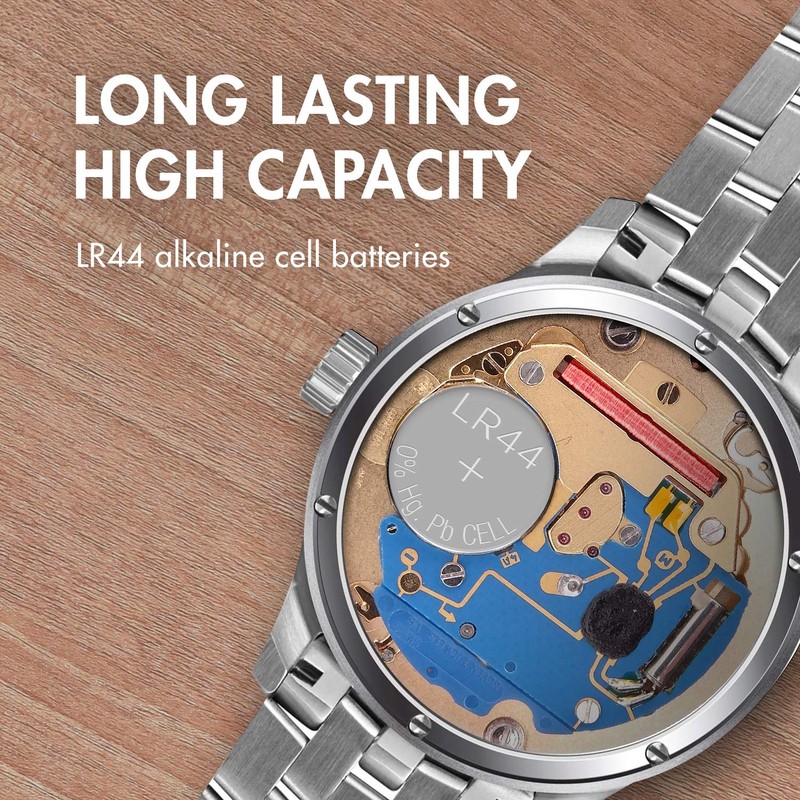 Tenergy 1.5 Volt Battery LR44, Button Cell LR44, ag13/LR44 Batteries