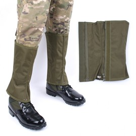 Bigin Walk Zippered Skirt Gaiters Standard Mountain Gaiters Sim Knee Gaiters Skirt Gaiters Mountaineering Gaiters Spats Zippered Skirt Gaiters Regular type/2XL 2ea