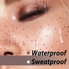 Glitter Freckles, Sparkle Freckles, Pecas Maquillaje, Fake Freckles Patch, Pegatina de Tatuaje de Pecas Parche de Pecas Falsas Pegatinas de Tatuaje de Cara Temporal Falsas Tatuajes Temporales