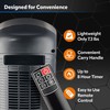 Lasko Oscillating Digital Ceramic Tower Heater for Home with Adjustable