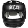 Benlee Facesaver Head Guard Faux Leather S/M, Black