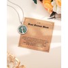 JOGDIAM Tree of Life Necklace Bonus Mom Gifts for Stepmom