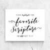 ZLKAPT Bible Guest Book Sign, Bible Verse Guest Book, Sign