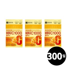 Living Factory H Partner Chong Kun Dang Health Premium Vita C 1000 Plus Vitamin C 100 tablets, 3 units / 종근당건강 프리미엄 비타C 1000 플러스 비타민c 100정, 3개