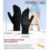 Long Keeper 2 Pairs Winter Touch Screen Gloves for Women