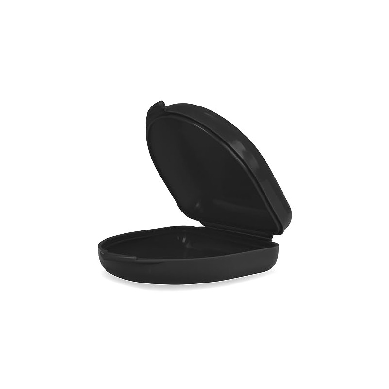 Wellsamed KFO Classic Black Rail Box for Storing Braces or