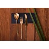 De Kulture Handmade Pure Brass 3 Pieces Cutlery Set Premium