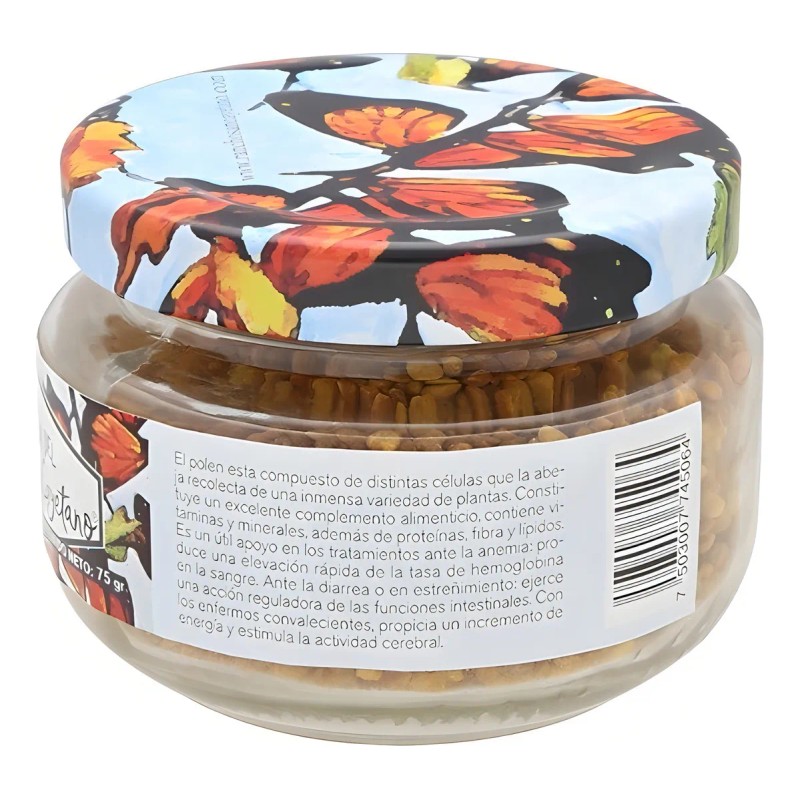 Polen De Abeja Rancho San Cayetano Vitaminas Minerales 75g