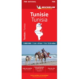 Michelin Map Africa Tunisia 744