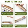 JENCENBIO Cling Wrap Compostable with Slide Cutter 30 CM x
