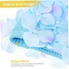 Imikeya 이미케야 수영 샤워 꽃잎 목욕 여성용 편안한 모자 모자