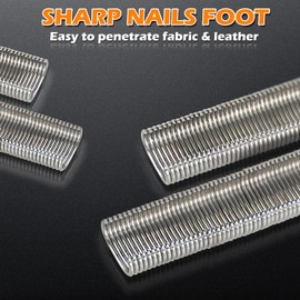 Kamsin SC7 15 Gauge 304 Stainless Steel 3/4-Inch Crown Hog Rings C Rings Staples Hog Ring Staples 1,000/Pack (1,000 PCS(304SS))