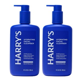 Harry's Moisturizing Facial Cleanser for Men - (2 Pack) 9 oz Face Wash for Sensitive Skin / 해리의 남성용 수분 페이셜 클렌저 - (2팩) 9온스 민감한 피부를 위한 세안제