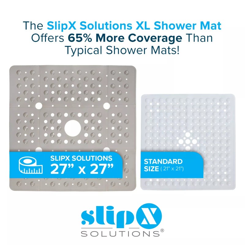 SlipX Solutions 65% MORE COVERAGE! SlipX Solutions Tan Extra Large