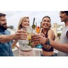 JABs 12 Silver Stainless Steel Straws Reusable Straight Straws and